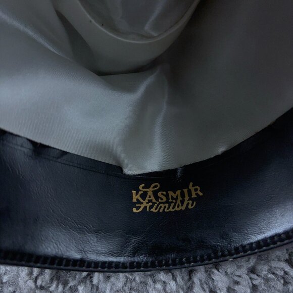 VTG 50s Champ Fedora Hat Men Size 7 Master Felt Craftsmen Kasmir Finish Made USA - Picture 8 of 11